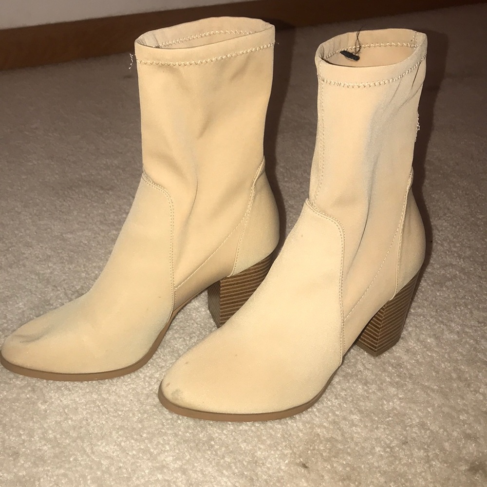 Tan boots